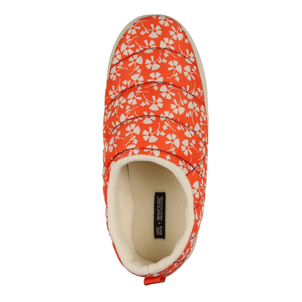 Regatta Womens Orla Kiely Tent Mule Quilted Slippers