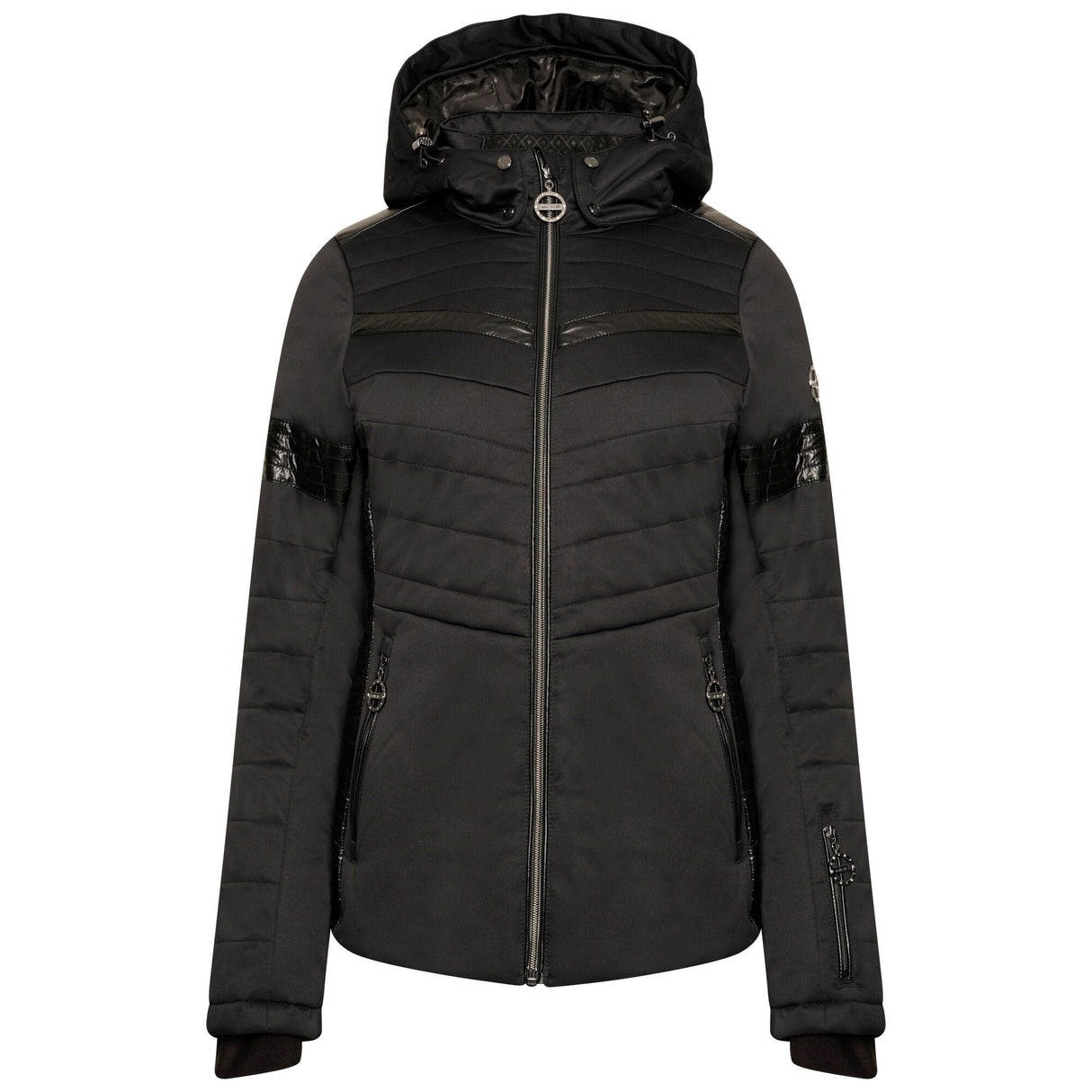 Dare2b Womens Dynamical Luxe Quilted Waterproof Ski Jacket