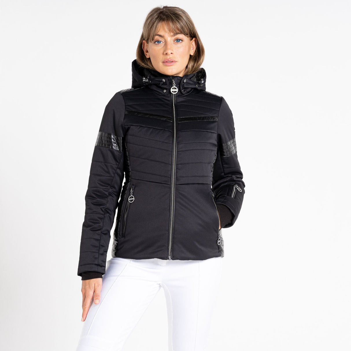 Dare2b Womens Dynamical Luxe Quilted Waterproof Ski Jacket