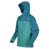 Regatta Womens Britedale Waterproof Breathable Jacket - LED Torch On Hood